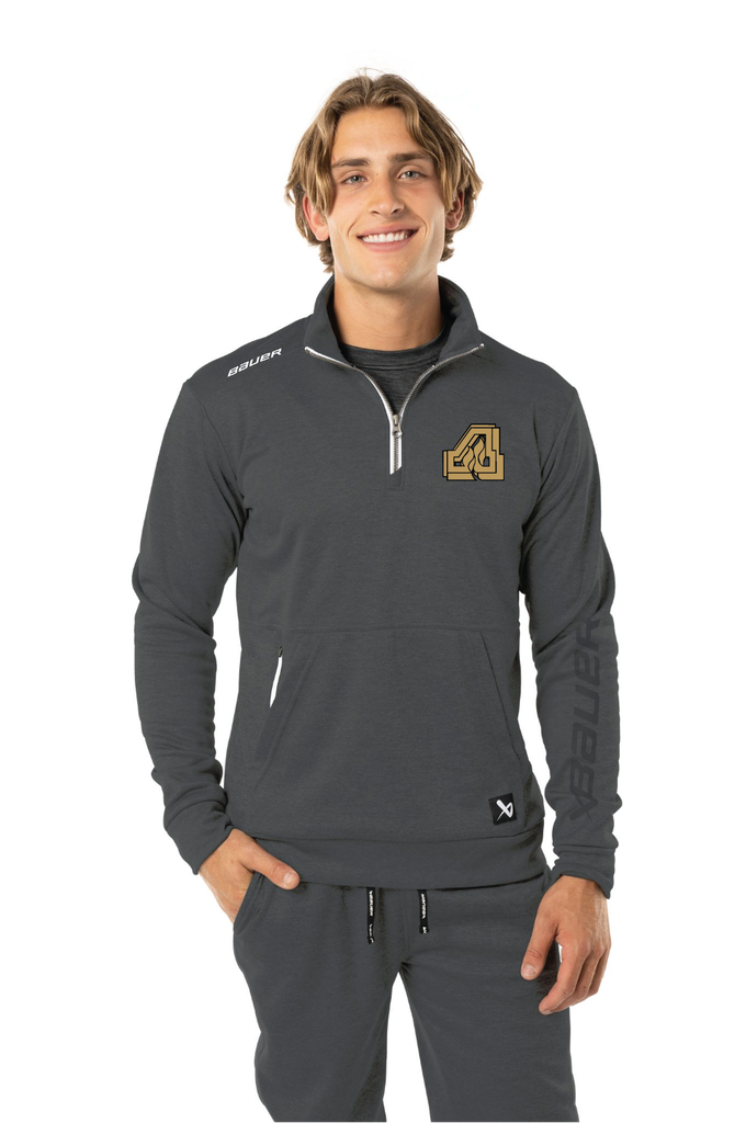 S23 Bauer Team Fleece Half Zip Sr - Hgry - Aurora 99ers