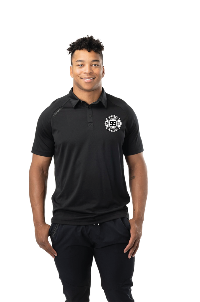 Bauer S24 Team Polo Sr-Blk Aurora 99ers