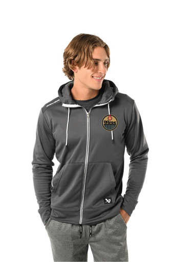 Bauer S23 Team Fleece Zip Hoodie Sr-Gry - Aurora 99ers